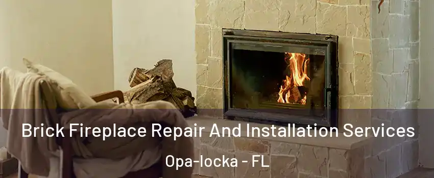  Brick Fireplace Repair And Installation Services Opa-locka - FL