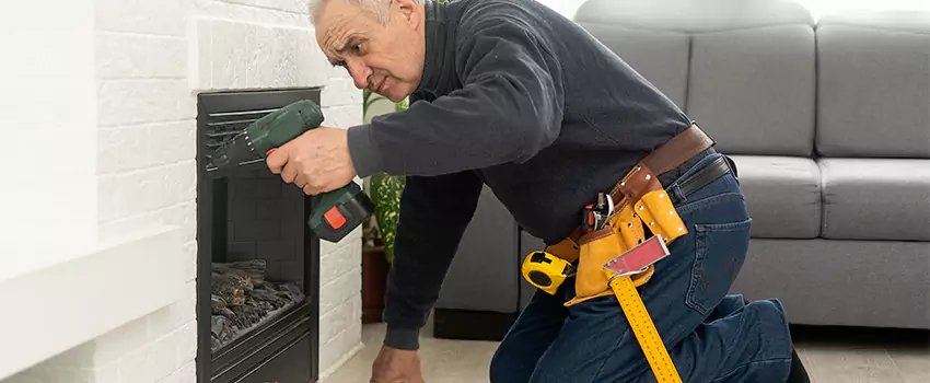 New Indoor Fireplace Installation in Opa-locka, Florida