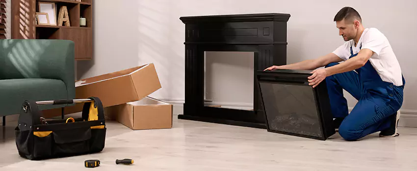 Old Rusted Metal Fireplace Repair And Replacement in Opa-locka, FL